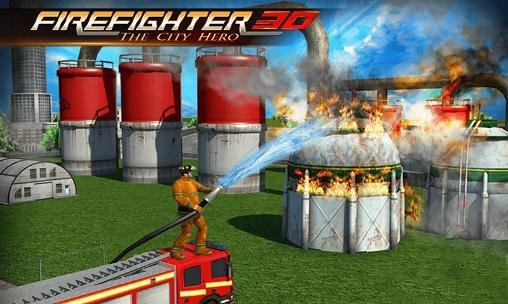 game pic for Firefighter 3D: The city hero